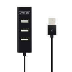 Unitek USB2.0 4 Port Hub - Y-2140 - 0.8m — Buy in Cyprus with Fast Delivery