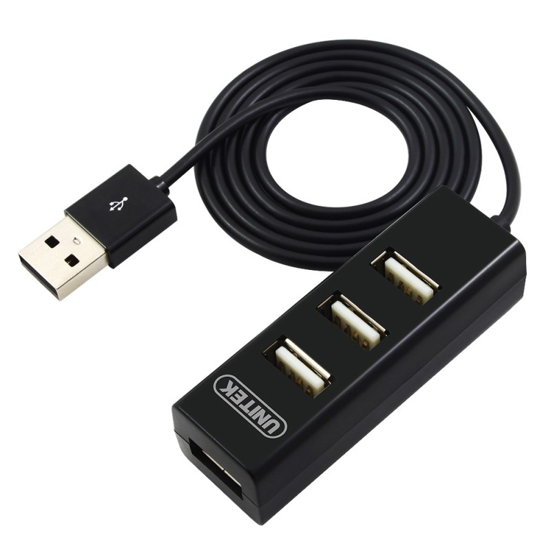 Unitek USB2.0 4 Port Hub - Y-2140 - 0.8m — Buy in Cyprus with Fast Delivery