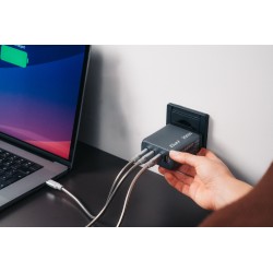 Verbatim GaN Charger 4 Port 200W USB A C - GNC-200 - (EU UK US) — Buy in Cyprus with Fast Delivery