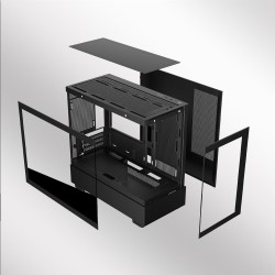 Armaggeddon Gaming Case - M-ATX AQUARON DUPLEX PRO Black (420mm VGA) — Buy in Cyprus with Fast Delivery