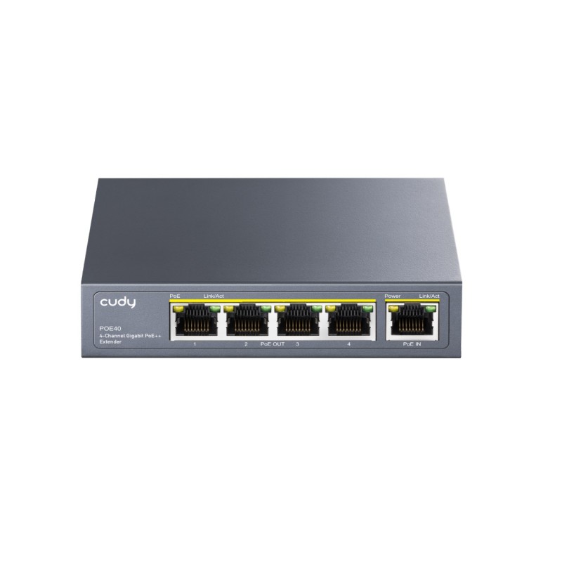 Cudy - POE40 - 4-Channel Gigabit POE+ Extender 60W — Buy in Cyprus with Fast Delivery