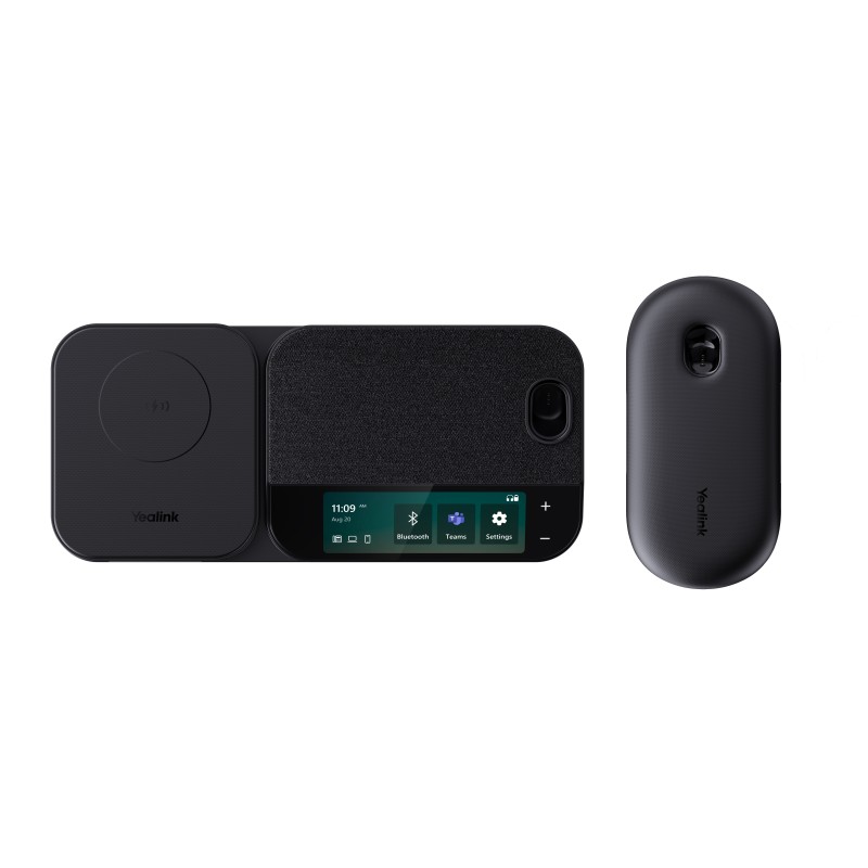 Yealink Headset - BH71 - Wireless Bluetooth 4-Mic NC with Speakerphone & Wireless Charger Workstation Teams
