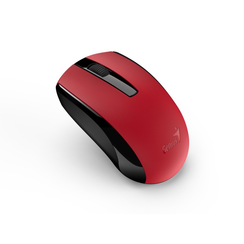 Genius Mouse - ECO-8100 - Wireless Rechargeable Red — Buy in Cyprus with Fast Delivery
