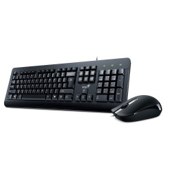Genius Keyboard-Mouse Set Wired - KM-160 - English — Buy in Cyprus with Fast Delivery