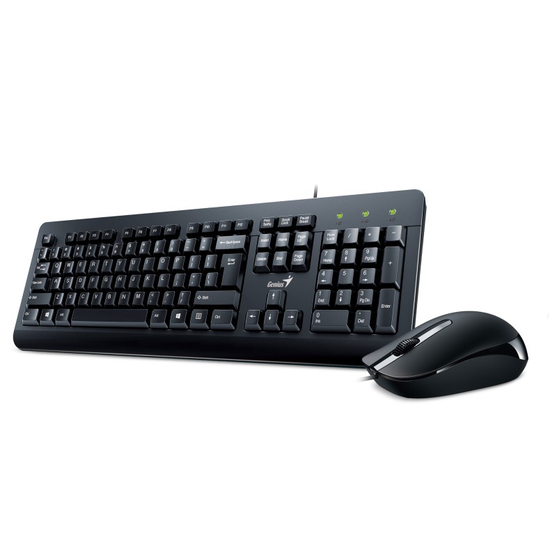 Genius Keyboard-Mouse Set Wired - KM-160 - English — Buy in Cyprus with Fast Delivery