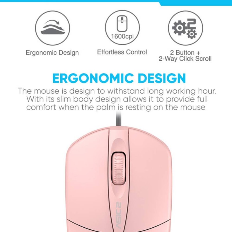 Alcatroz Mouse - ASIC 2 - Black, Wired, Blister — Buy in Cyprus with Fast Delivery