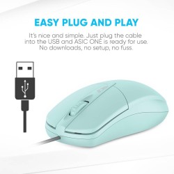 Alcatroz Mouse - ASIC 2 - Black, Wired, Blister — Buy in Cyprus with Fast Delivery