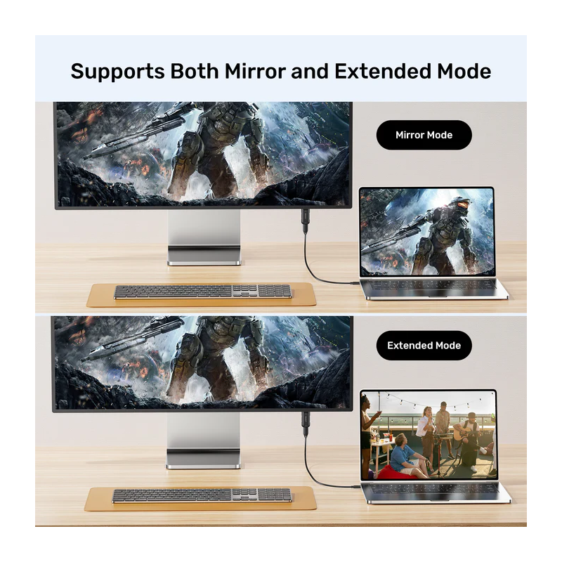 Unitek USB-C Female to HDMI Male Adaptor - V1187A - 4K — Buy in Cyprus with Fast Delivery