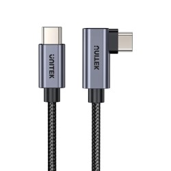 Unitek MC USB-C Cable - C14123BK-3M - PD100W L-Shape 3.0m — Buy in Cyprus with Fast Delivery