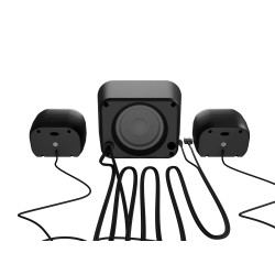 Natec PC Speakers - PUG - 2.1 USB Powered 3.5mm 11W RMS Black — Buy in Cyprus with Fast Delivery