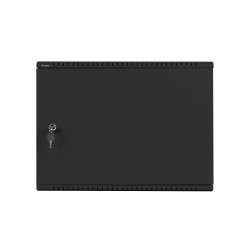 Lanberg 19'' Low Profile Wall Rack - 4U+3U Assembled Black — Buy in Cyprus with Fast Delivery