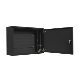 Lanberg 19'' Low Profile Wall Rack - 4U+3U Assembled Black — Buy in Cyprus with Fast Delivery