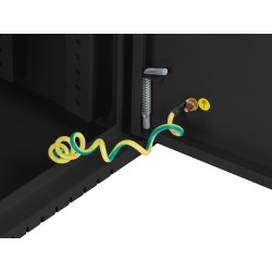 Lanberg 19'' Low Profile Wall Rack - 4U+3U Assembled Black — Buy in Cyprus with Fast Delivery