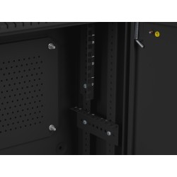 Lanberg 19'' Low Profile Wall Rack - 4U+3U Assembled Black — Buy in Cyprus with Fast Delivery