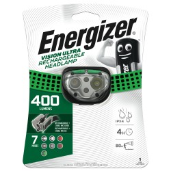 Energizer Vision Ultra USB-C Rechargeable Headlight - 400 Lumens — Buy in Cyprus with Fast Delivery