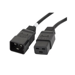 Lanberg IEC C19 to C20 Heavy Duty Cable - VDE 1.8m — Buy in Cyprus with Fast Delivery