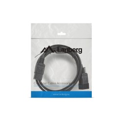 Lanberg IEC C19 to C20 Heavy Duty Cable - VDE 1.8m — Buy in Cyprus with Fast Delivery