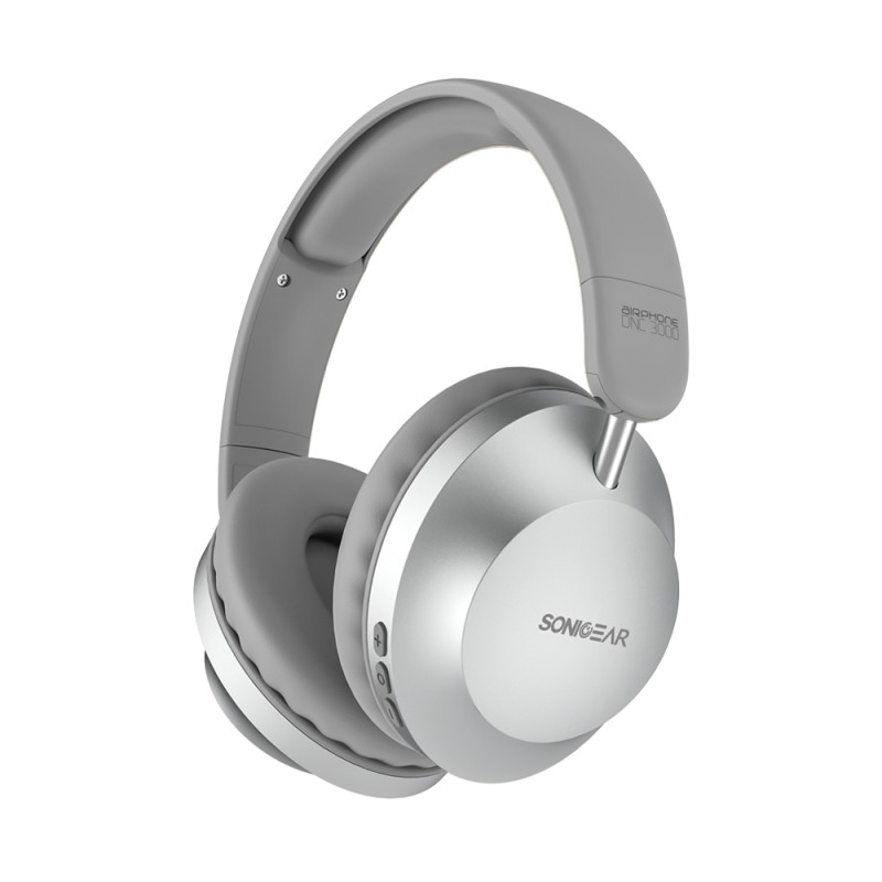 SonicGear Headphones - DNC3000 - Bluetooth AIRPHONE Platinum Silver — Buy in Cyprus with Fast Delivery