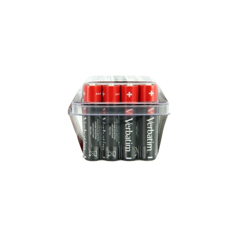 Verbatim Alkaline AAA 24pcs Batteries - Box — Buy in Cyprus with Fast Delivery