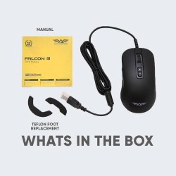 Armaggeddon Pro-Gaming Mouse - Falcon 3 - Pro-Gaming Mouse 10000CPI Macroable RGB — Buy in Cyprus with Fast Delivery