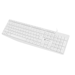 Natec NAUTILUS Keyboard - Wired, White — Buy in Cyprus with Fast Delivery