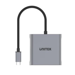 Unitek Converter USB-C to Display Port Dual 8K60Hz MST - V1404A - Dual 8K60Hz MST — Buy in Cyprus with Fast Delivery