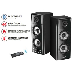 Genius PC Speakers - SP-HF2800 - 2.0 2x4'' 60W USB&BT — Buy in Cyprus with Fast Delivery