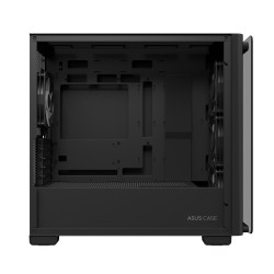 ASUS PC Case mATX Tempered Glass 4xARGB Fans - A23 PLUS - Black — Buy in Cyprus with Fast Delivery
