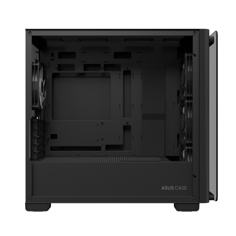 ASUS PC Case mATX Tempered Glass 4xARGB Fans - A23 PLUS - Black — Buy in Cyprus with Fast Delivery