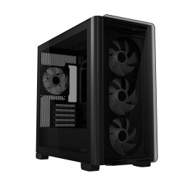 ASUS PC Case mATX Tempered Glass 4xARGB Fans - A23 PLUS - Black — Buy in Cyprus with Fast Delivery