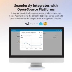 Sonoff Zigbee Smart Temperature Sensor - SNZB-02LD - IP65 for Outdoor with Water Probe — Buy in Cyprus with Fast Delivery
