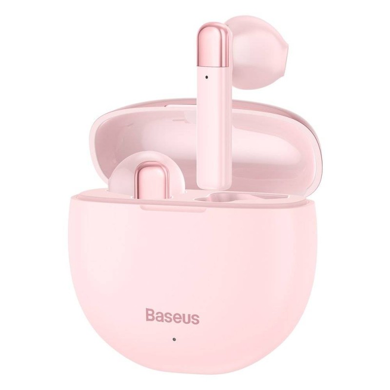 Baseus Headphones In Ear TWS Pink - W2 - In Ear TWS Pink — Buy in Cyprus with Fast Delivery