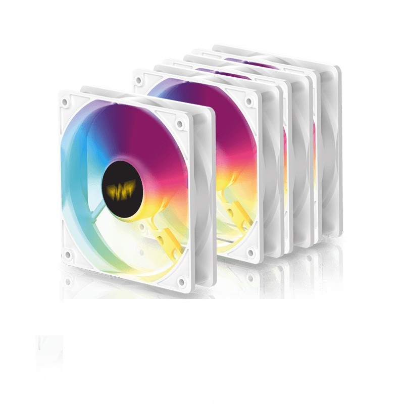 Armaggeddon Gaming Cooling Fan Set - 5000 - 4pcs ARGB KIT White — Buy in Cyprus with Fast Delivery