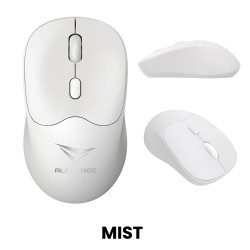 Alcatroz Mouse - 6R - Wireless & BT Recharg Silent AIRMOUSE DUO White (2025) — Buy in Cyprus with Fast Delivery