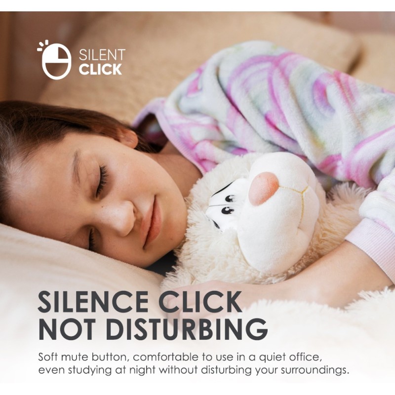 Alcatroz Mouse - 6R - Wireless & BT Recharg Silent AIRMOUSE DUO White (2025) — Buy in Cyprus with Fast Delivery