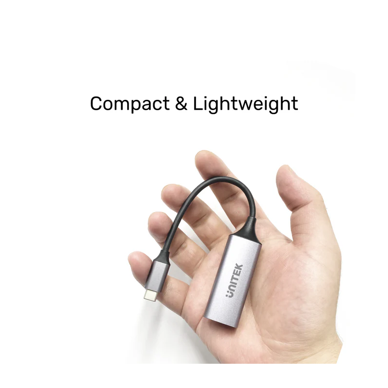 Unitek Converter USB-C to LAN Gigabit Ethernet - U1312A - USB-C to LAN Gigabit Ethernet — Buy in Cyprus with Fast Delivery