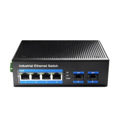 Cudy Switch Gigabit Ethernet 4-Ports + 2SFP Industrial - IG1004S2 - Industrial — Buy in Cyprus with Fast Delivery
