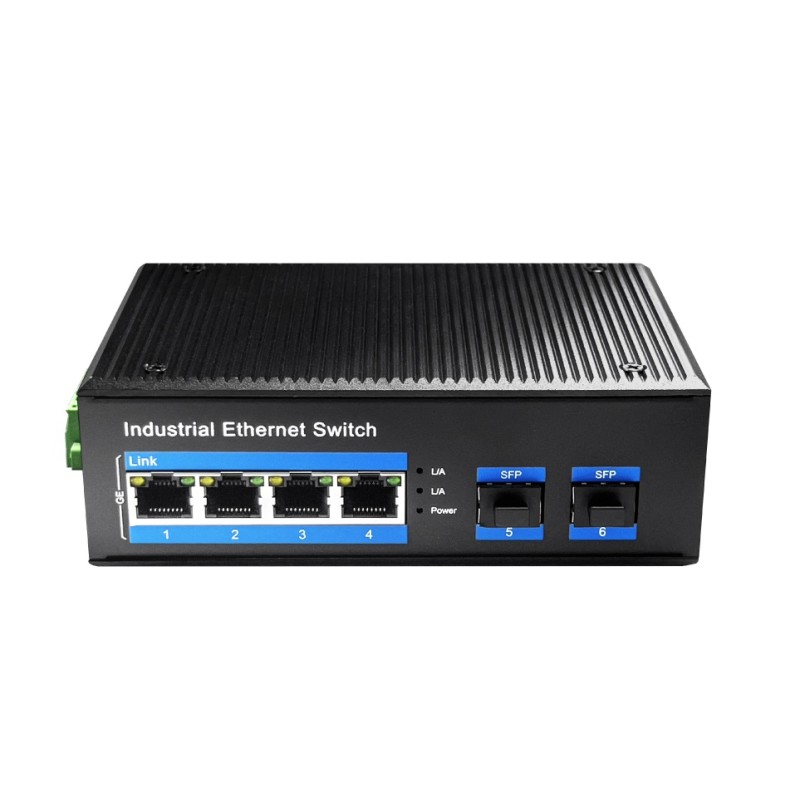 Cudy Switch Gigabit Ethernet 4-Ports + 2SFP Industrial - IG1004S2 - Industrial — Buy in Cyprus with Fast Delivery
