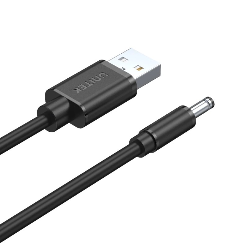 Unitek USB to DC - Y-C495BK - 3.5x1.35mm, Power 1m — Buy in Cyprus with Fast Delivery