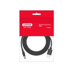 Unitek USB to DC - Y-C495BK - 3.5x1.35mm, Power 1m — Buy in Cyprus with Fast Delivery