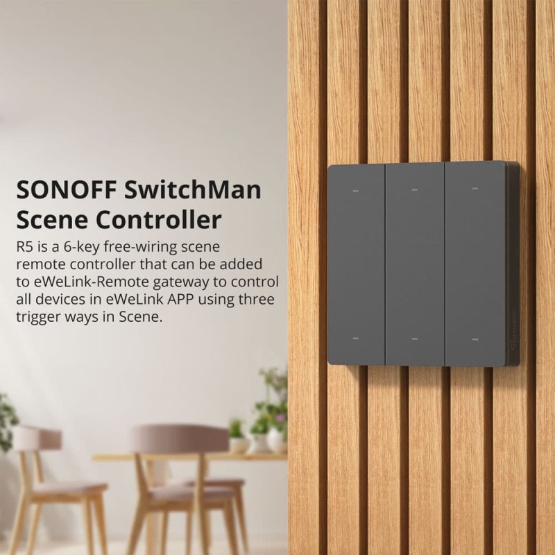 Sonoff SwitchMan - R5 - Scene Controller — Buy in Cyprus with Fast Delivery