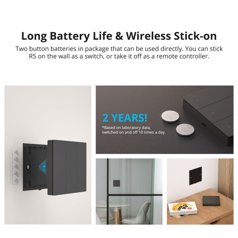 Sonoff SwitchMan - R5 - Scene Controller — Buy in Cyprus with Fast Delivery