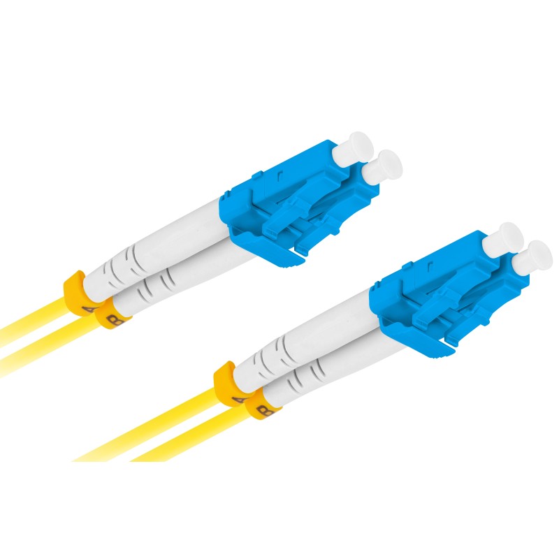 Lanberg Fiber Patch Cord - LC UPC-LC UPC SM 9 125 Duplex LSZH 5.0m — Buy in Cyprus with Fast Delivery