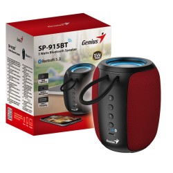 Genius Mobile Speaker - SP-915BT - Portable BT 5W Red — Buy in Cyprus with Fast Delivery