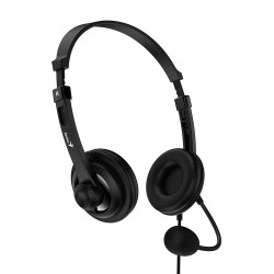 Genius Headset - HS-230U - USB-C InLine Control SoftEar Cups — Buy in Cyprus with Fast Delivery