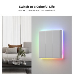 Sonoff WiFi Smart Wall Touch Switch - T51C - 1-Button White — Buy in Cyprus with Fast Delivery
