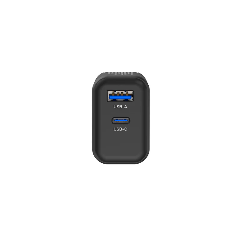 Unitek Charge Wall 35W 1xUSB-C PD & 1xQC 3.0 UK EU US - P1119A - Black — Buy in Cyprus with Fast Delivery
