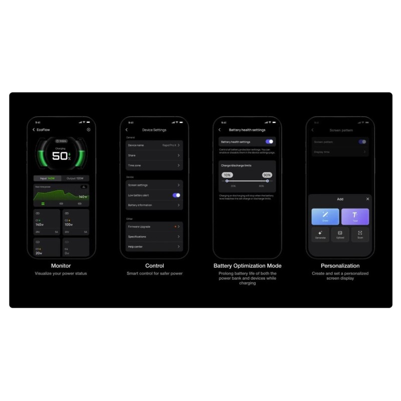 EcoFlow Charge Powerbank - RAPID Pro X - 27650mAh 300W — Buy in Cyprus with Fast Delivery