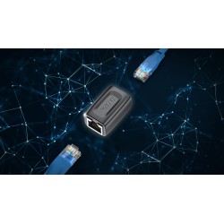 Unitek Network RJ45 F-F Ethernet Coupler - A1026BK - RJ45 F-F Ethernet Coupler — Buy in Cyprus with Fast Delivery