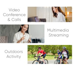 SonicGear EARPUMP Earphones - COMFY1 - TWS IPX5 White — Buy in Cyprus with Fast Delivery